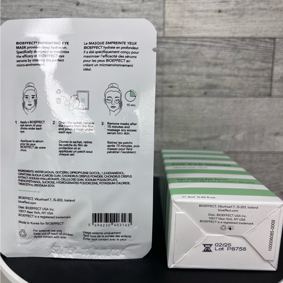 BNIB Bioeffect EGF Eye Serum full size ➕ bonus Bioeffect Eye Mask❗️ - Picture 4 of 8